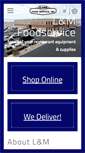Mobile Screenshot of lmfoodservice.com
